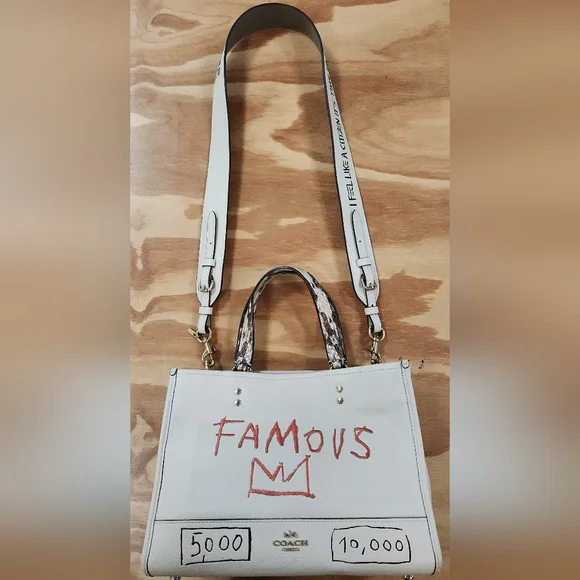 Coach X Basquiat Dempsey Carryall With The Basquiat Strap - Picture 2 of 16